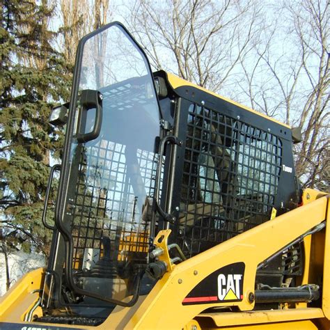 cat skid steer door latch|cat skid steer retrofit.